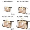 SZXFMY 8 Pack Handbag Storage Organizer Dust Bags Transparent Hanging