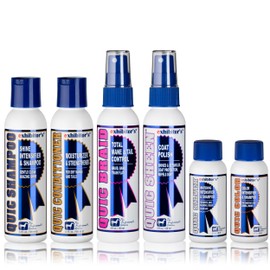 exhibitor's Quic Color Sampler Kit – Includes Quic Shampoo (3.4 oz), Quic Conditioner (3.4 oz), Quic Braid (3.4 oz), Quic Sheen (3.4 oz), Quic Silver (2 oz), and Quic Color (2 oz) – Color Enhancement
