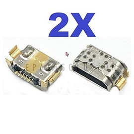 ePartSolution Wholesale 2X Replacement for LG G Pad F2 8.0 Sprint LK460 Micro USB Charger Charging Port Dock Connector USB Port USA
