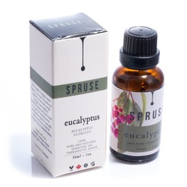 SPRUSE Eucalyptus Essential Oil - 30ml - 100% Natural Undiluted