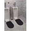 Koruser 10-Pack Urinal Mats Non-Slip Deodorizing Water Absorption