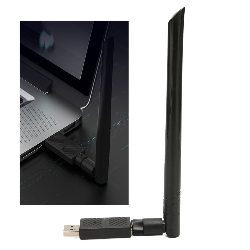 Dual Band WiFi Adapter 2.4GHz 5.8GHz USB 3.0 1200M Wireless