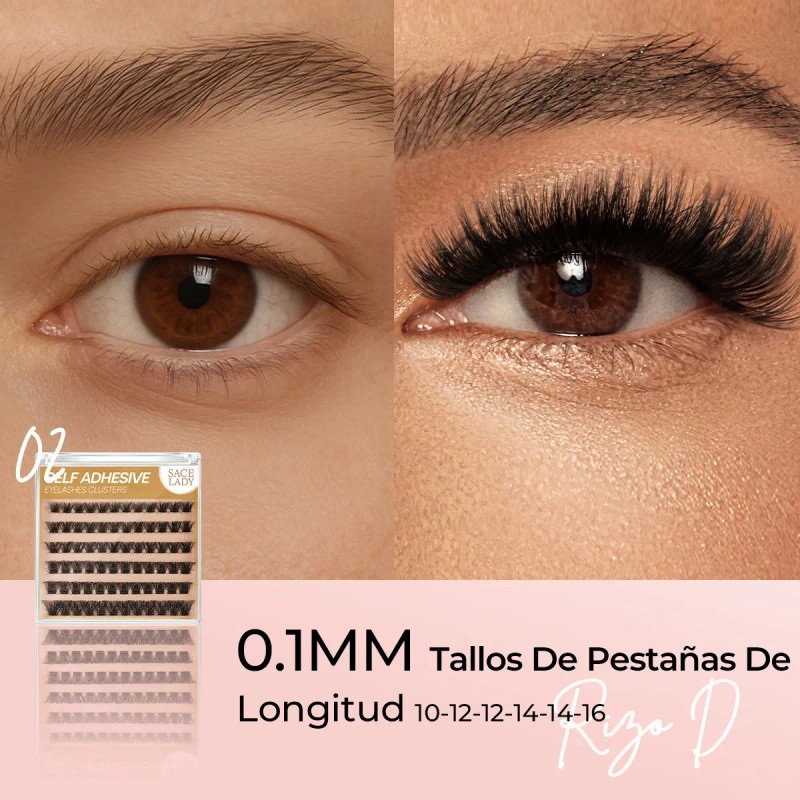 Sace Lady Extensiones De Pestañas Postizas Sin Pegamento