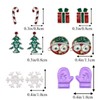Christmas Stud Earrings Set - Christmas Drop Dangle Earring for