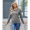 LILBETTER Womens Casual Lightweight Long Sleeve Crewneck Knit Pullover Sweater(Light