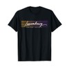 Retro Style Luxembourg T-Shirt