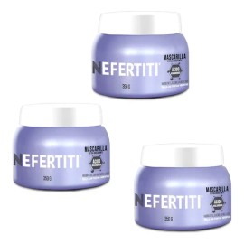 Mascarilla Ácido Hialurónico Hidratante 350g 3pz Nefertiti