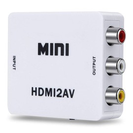 HDMI to RCA Composite Video Audio AV CVBS Adapter Converter 720p/1080p