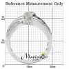 Marimor Jewelry 1.75 Ct Jet Black & Clear Zirconia Stainless
