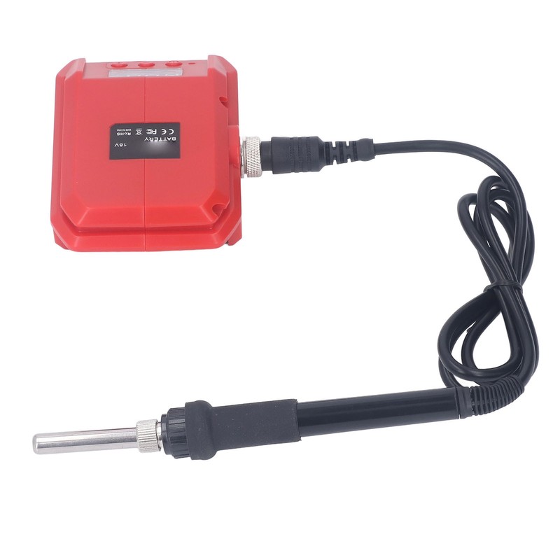 Soldering Iron Digital Display Temp Adjustable Fast Heating Portable DC