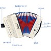 Eastar Piano Accordion 10 Keys Beginner Set, Musical Instrument, White