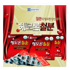 Chong Kun Dang For those who need iron Hemoron Iron (60 capsules) For those who need iron Hemoron Iron / 철분이 필요한 당신 헤모론철분 (60캡슐) 철분이 필요한 당신 헤모론철분