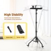 Facilife Projector Stand Tripod with Wheels, Laptop Tripod Stand Rolling,