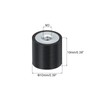 sourcing map 4Pcs 10 x 10mm M3 Thread Female Rubber