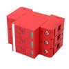 DC PV Surge Protector Fireproof Anti Corrosion Orange Surge Protective