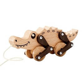 Wooden Crocodile Pull Toy(Crocodile)