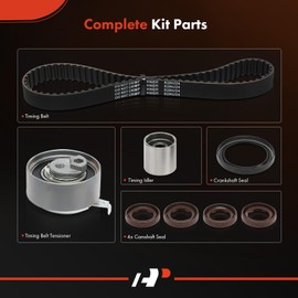 A-Premium Engine Timing Belt Kit Compatible with Q5 2010-2012, Q7 2008-2012 & Volkswagen Touareg 2011-2012 - 3.0L