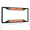 Fastasticdeals Metal Insert License Plate Frame Saw and Hammer Weatherproof