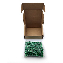 IDGGDI 10-32 x 3/8 Inch Hex Head Grounding Screw, 100 Pcs Combination Grounding Screws for Electrical Junction Boxes, Metal Outlet and Switch Boxes, Carbon Steel Grounding Screw, Green