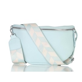 Women's Bum Bag Stylish Shoulder Bag Waist Bag Body Bag Belt Crossbody Bag Shoulder Bag with Adjustable Strap 25, mint, Belt bag