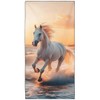 Wnntyu Printed Beach Towel 90 x 180 cm, Sand-Free &