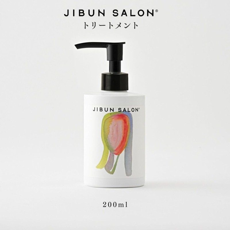 JIBUN SALON シャンプー200ml／トリートメント200ml (セット有り)【髪と頭皮のダメージケア・潤いとツヤをサポート】天然成分配合・シトラスの香り (シャンプー＆トリートメント)