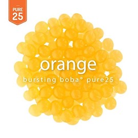 Bossen Bursting Boba Pure 25 Orange Flavor 7.26 lb.