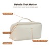 Women’s Cosmetic Box Bag – Large Travel Makeup Case with