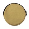 oxtos Canvas Camping Roaster Case, Round Shape, Beige