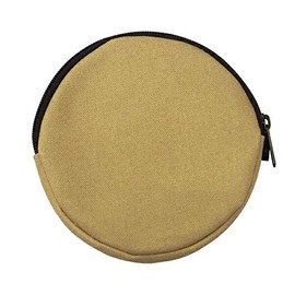 oxtos Canvas Camping Roaster Case, Round Shape, Beige