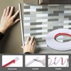 Hungbak Peel and Stick Tile Edge Molding, Flexible Finish Trim
