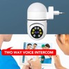 Wireless Camera Night Vision 360° 2MP LED Security Camera for