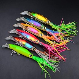 Squid Minnow Jig Tarashakuri Octopus Bait Lure 1.4 oz (40 g) Set of 3