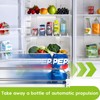 Soda Can Dispenser for Refrigerator,Self-Pushing Drink Organizer for Fridge, Width
