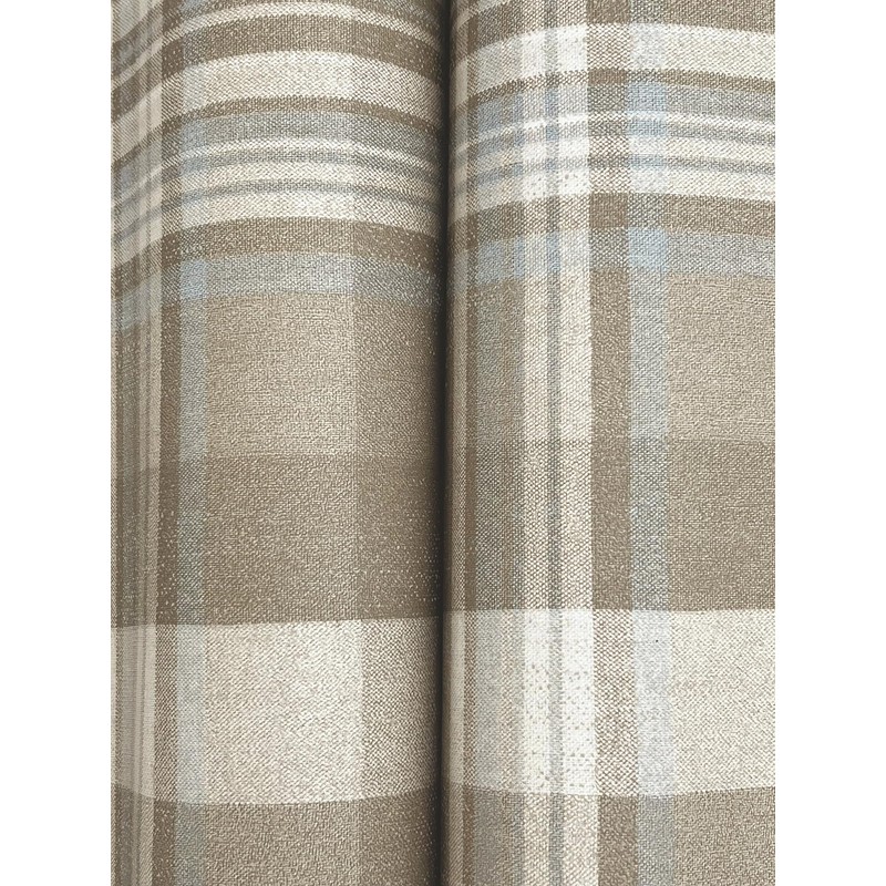 Yellowstone Dutton Plaid Light Brown Wallpaper, 4142-72633