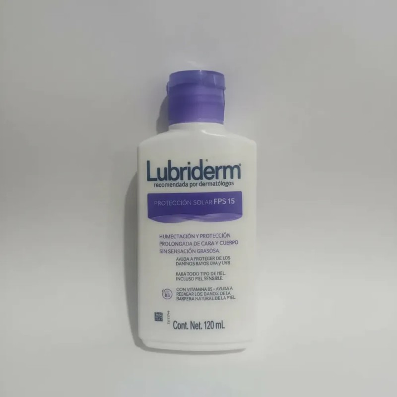 Crema Lubriderm Fps 15 Invisible Cara Y Cuerpo 120ml