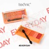 Technic Mini Edit 6 Eyeshadow Palette, Long Lasting and Blendable
