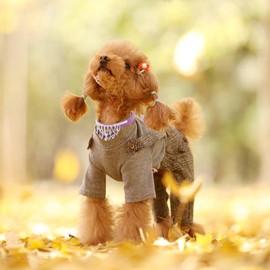 HOWWFALY Bling Rhinestone Crystal Dog Collar PU Leather Adjustable Collar Soft Crystal Dog Collar Neck Decoration Collar for Small Medium Dogs (Purple)