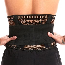 Lower Back Support Belt, Lumbar Support Belt, Lightweight Flexible Compression Back Wrap for Men and Women for Everyday Use, Christmas Gift - Color: Black, Specification: XL