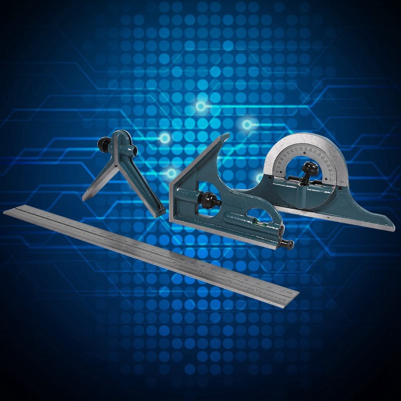 Combination , High Universal Bevel, for Outer Angles Protractor Ruler