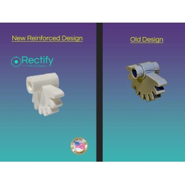 Rectify Print and Design NEW Fujitsu Mini-Split AC/Heater Grille Gear Reinforced Part 9319292014