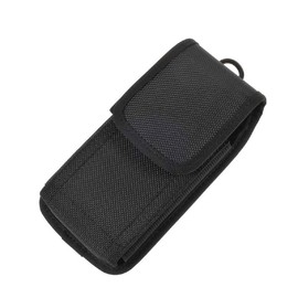 DFV mobile - Case Cover Belt in Nylon with Two Belt Loops Vertical and Horizontal für BBK Vivo Y55 5G (2022) - Black
