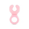 Twistshake - Teether Cooler 2 m Pastel Pink