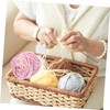 IWOWHERO 1Roll Household Crochet Yarn Supple Worsted Weight Yarn for