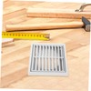 FELTECHELECTR Rv Kitchen and Bathroom Louvered Vent Cover Rainproof Duct