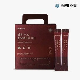 Seoul Pharmacists Credit Union Daily Red Ginseng Extract Sticks / 서울약사신협 하루 홍삼정 스틱