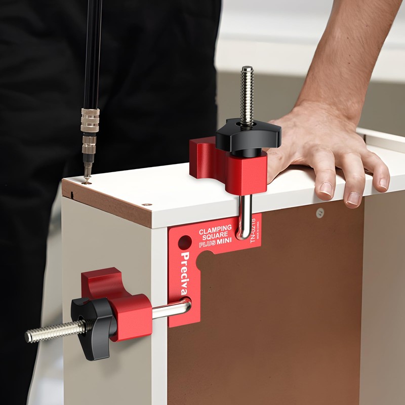Preciva 90 Degree Mini Positioning Squares 2 Sets (2.32''x 2.32''),