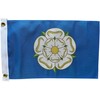 NWFlags Outdoor Heavy Small Yorkshire Flag 1.5ft x 1ft 110d