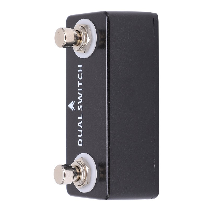 Guitar Foot Switch Pedal Dual Footswitch Tap Momentary Lock Free