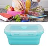 Collapsible Silicone Food Storage Container High Temperature Resistant Microwave Safe